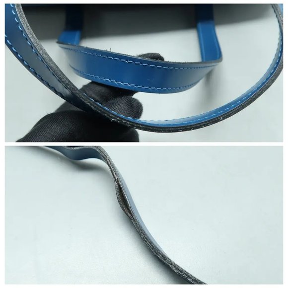 Louis Vuitton Soufflot  Blue W/P Epi Leather Shoulder Bag 574-022625 - Picture 8 of 12